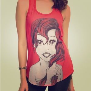 Disney Arial Hot Topic Tank Size XS